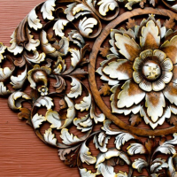 Carved Wall Decor
