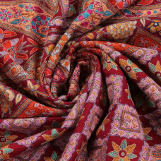 Maroon Pure Pashmina Bliss
