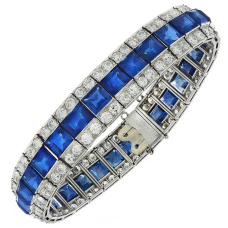Saphire Diamond Bracelet