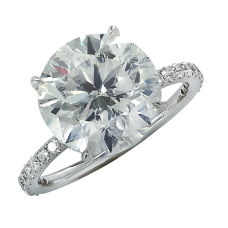 Solitaire Diamond Engagement Ring