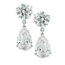 Solitaire Diamond Earrings