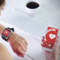 Digital Fitness Tracker with Heart Rate Monitor