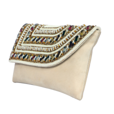 Glamorous Studded Clutch